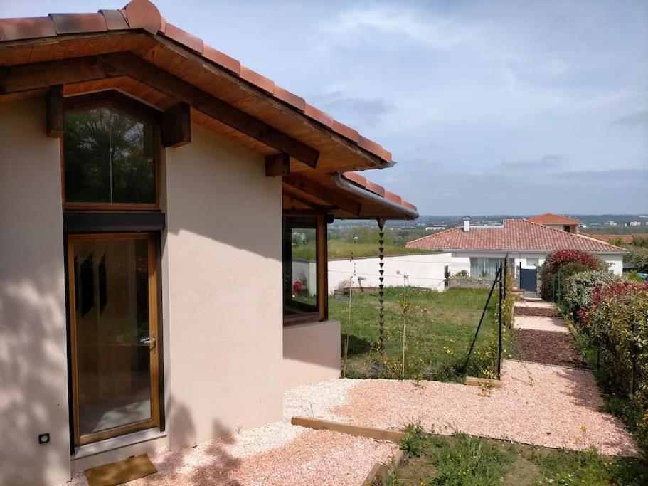 Studio Ambiance Verdoyante Et Vue Sur La Vallee Auzeville-Tolosane Exteriér fotografie