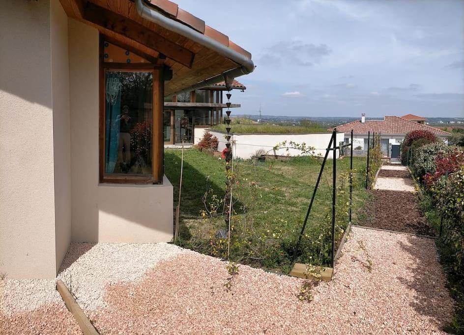 Studio Ambiance Verdoyante Et Vue Sur La Vallee Auzeville-Tolosane Exteriér fotografie